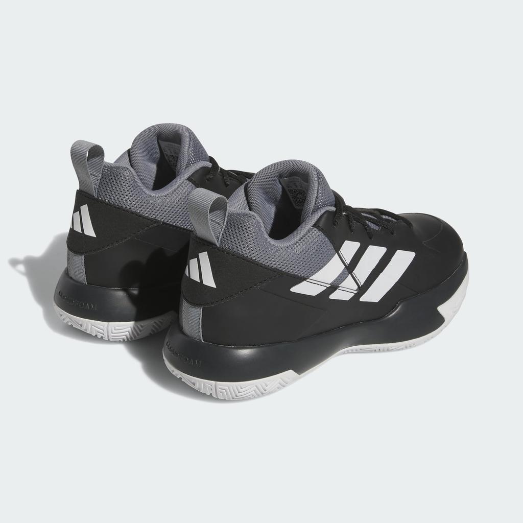 Junior Basketball Shoes Cross Up Select for Boys and Girls LYZ49 Core Three Cm [Adidas] 'Em 20-25.5cm Black/Footwear White/Grey (IE9255) 22.5