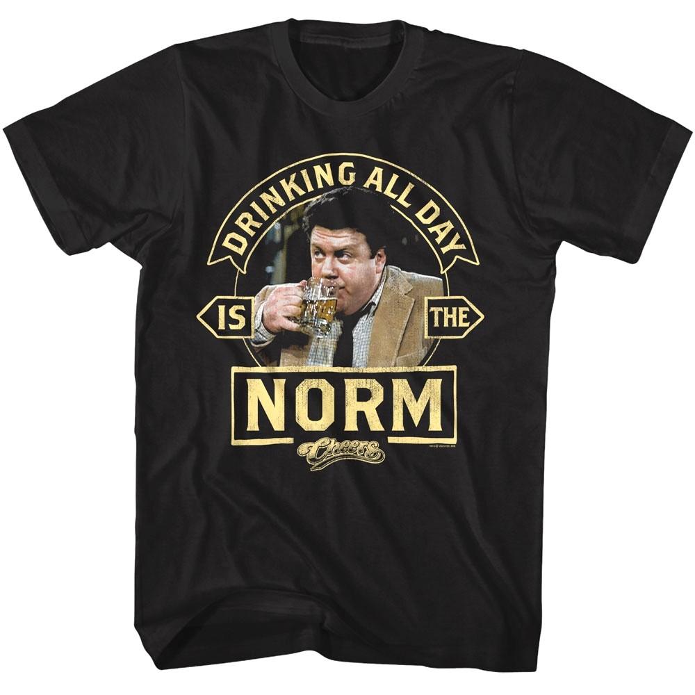 Cheers Drinking is the Norm Men T Shirt XL