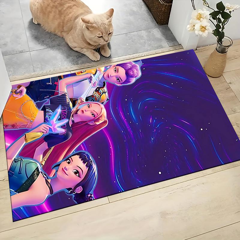 Galactic Fashion Heroes Carpet Rug Soft Washable Antislip Home Living Room Sofa Mats Personalized Christmas Rug