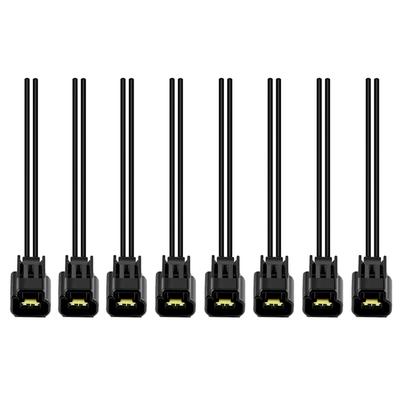8Pcs Ignition Coil Harness Connector Plug For Ford Lincoln 4.6L 5.4L V8 6.8L V10