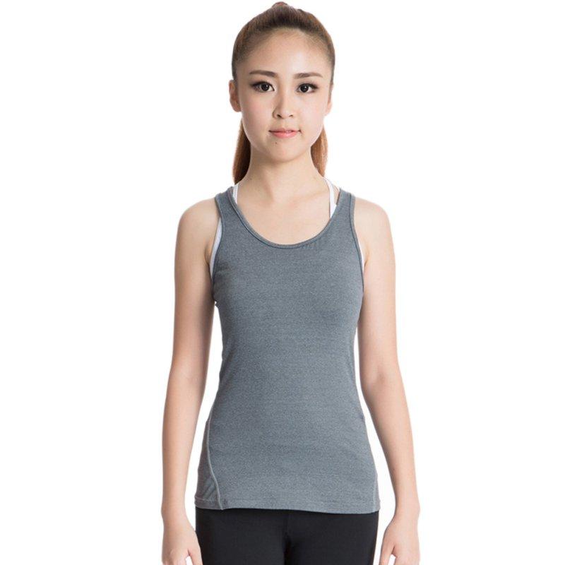 Women Sports Vest Tights PRO Running Yoga Quick-Drying Fitness Vest T Shirts Tee