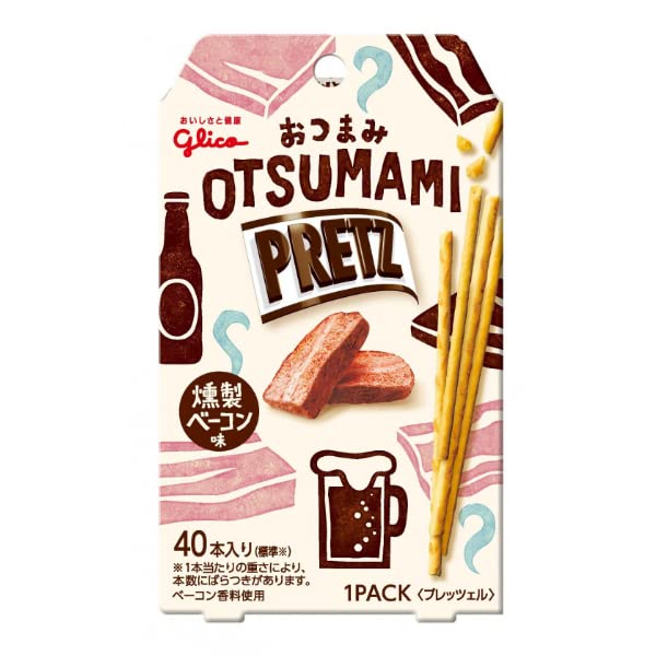 

Ezaki Glico Snack Pretz со вкусом копченого бекона 24 г x 42 шт. x (24g (14 3))