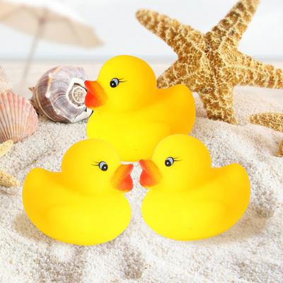 10Pcs Baby Infants Bath Shower Tub Inflatable Floating Toy Rubber Squeaky Ducks