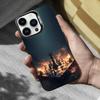 Chess Board Art Pieces Phone Case For iPhone 16,15,14,13,12,11,Mini,Pro,MAX Black Matte Shockproof Cover