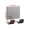 Stainless Steel Drillless Bathroom Razors Holder Wall Mounted Hook For Shaver Organizers Waterproof Rustproof Bath Storage Solution