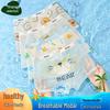 Boys' Soft Breathable Cartoon Boxer Briefs 4-Pack