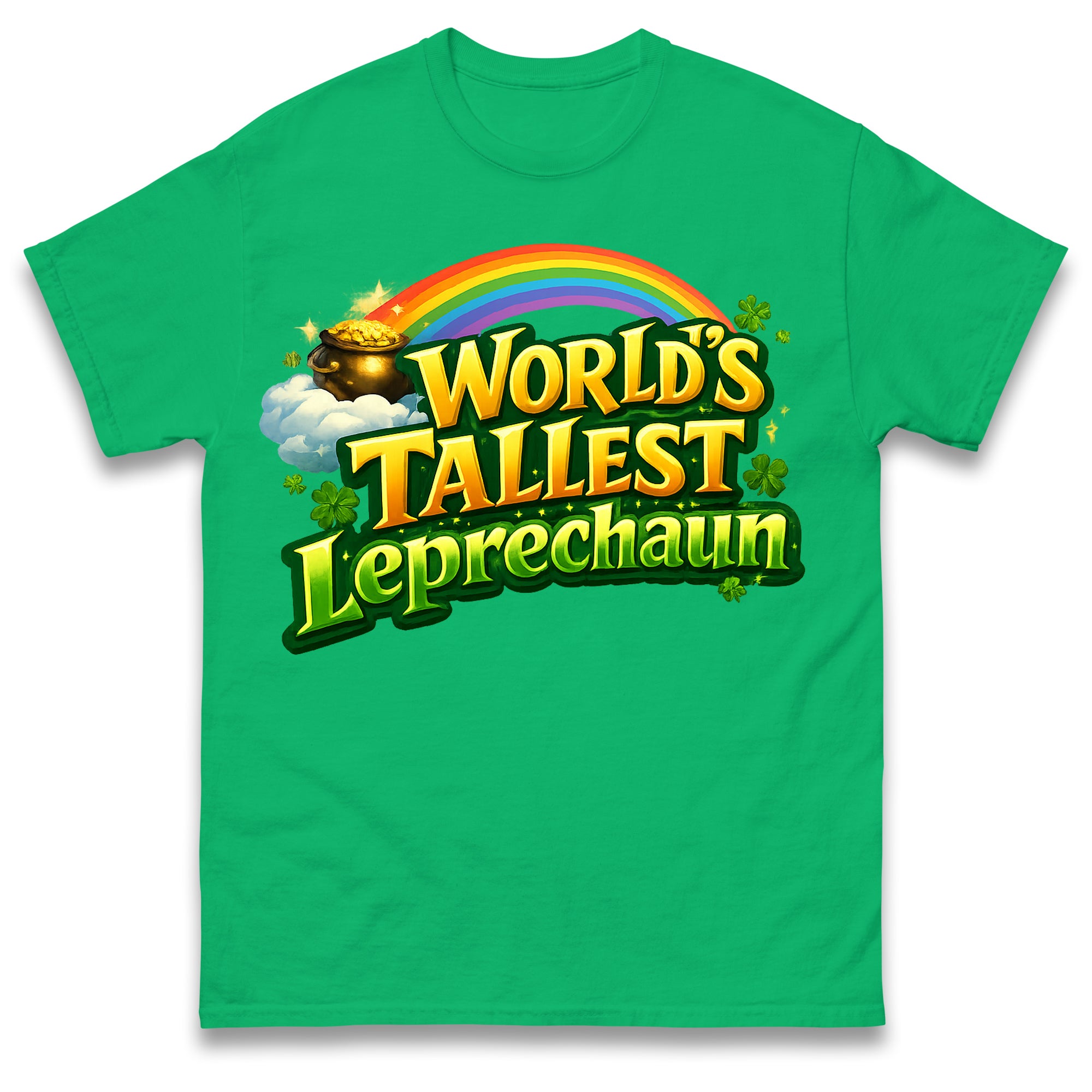 The Worlds Tallest Leprechaun T Shirt Tshirt Mens Womens Unisex Tops Tees S
