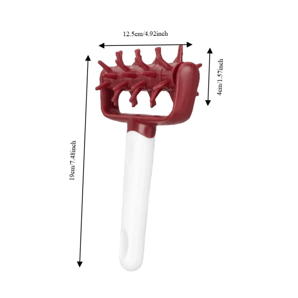 

PP Pizza Dough Docker Handheld Pastry Dough Roller Pizza Roller Spikes Home Kitchen Bakery красный