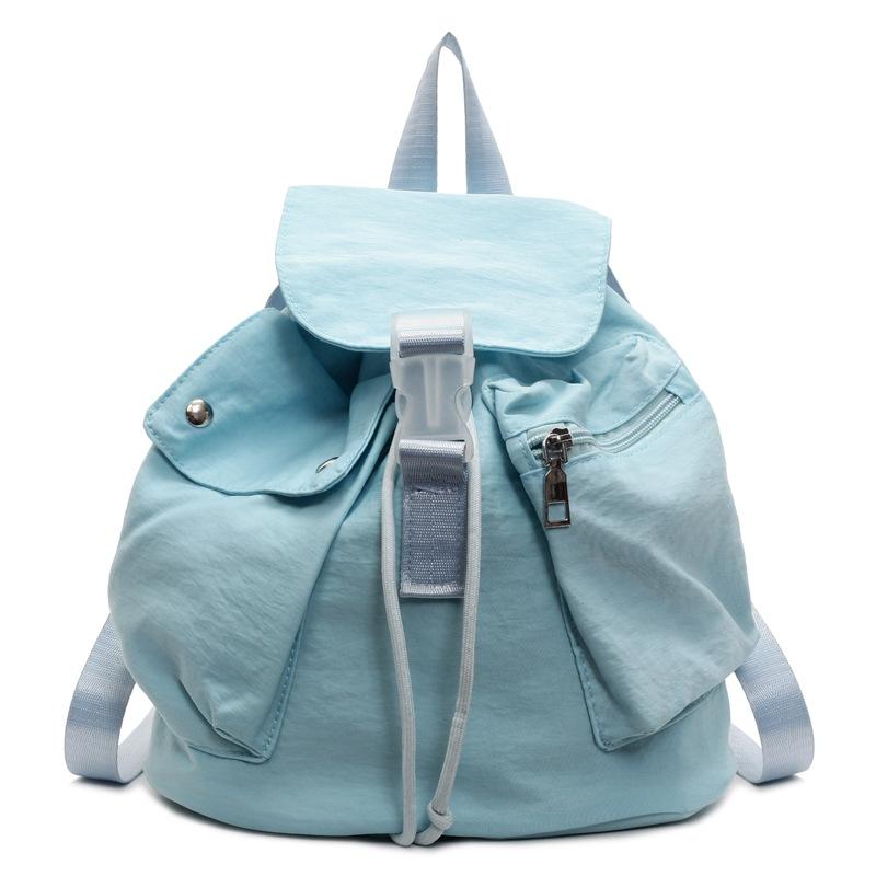 Large-capacity student party early spring new leisure niche design handbag commuting versatile canvas backpack