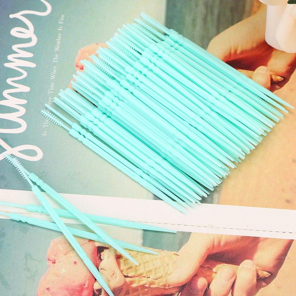 100pcs   Bag Double Head Teeth Cleaning Toothpick Oral Care Floss Pick Toothpick