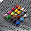 100pcs MOC Slope Inverted 45 2x1 3665 DIY Enlighten Block Bricks Compatible with Assembles Particles Toys for Children