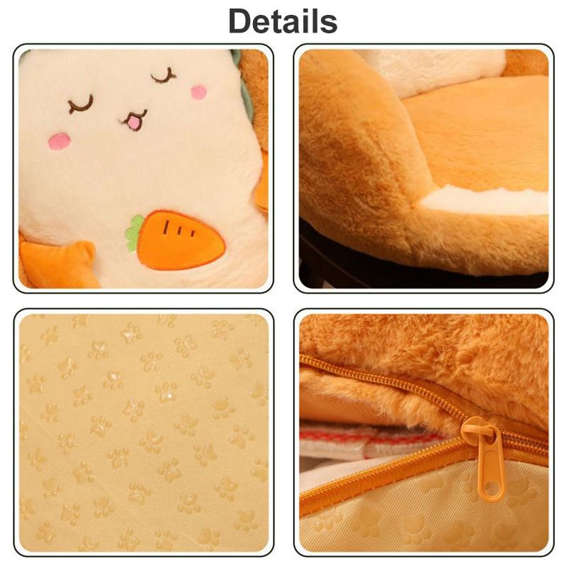 Electric Heating Cushion Heating Chair Cushion Cushion Office Sedentary Chair Cushion Lumbar Cushion Backrest One Fart Cushion Winter Thick