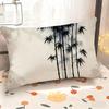 Bamboo Pattern Rectangle Pillowcase Suitable For Sofa Bedroom Car Pillow Cover Cushion Rectangular Back Cushion