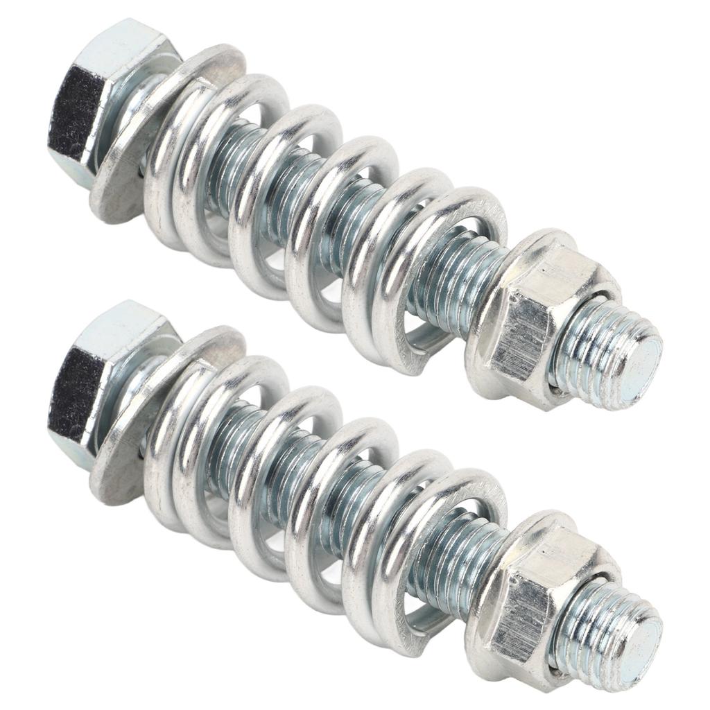 Exhaust Spring Bolt Nut M10x1.25 Tight Fixation Noise Reduction Manifold Bolt Kit for Exhaust Pipe Repair