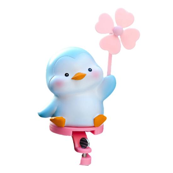 Cartoon Windmill Car Decoration with Soft Doll Cute Rotary Ornament for Dashboard Handlebar & Vent Solar/Manual Spin Fun Summer Gift for Car Bike
