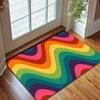 Personalized Color Ripples Print Carpet for Living Room Bedroom Sofa Home Decor Non-slip Floor Mat Modern Rugs Large Size