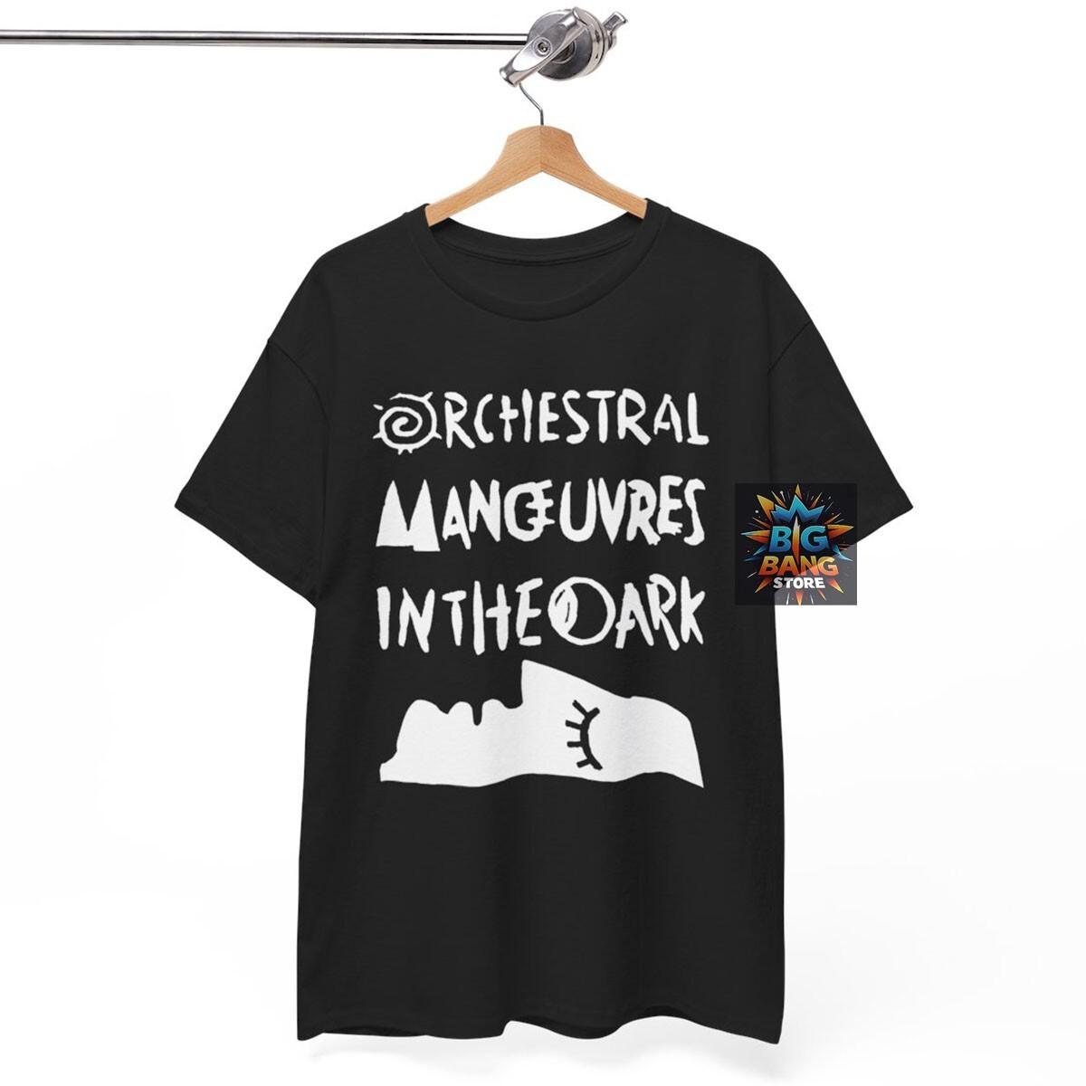 

Orchestral Manouevers In The Dark Omd T-Shirt Mens Womens Tees Top, Music Band Punk Metal, Unisex tee M