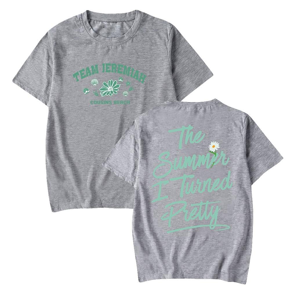 

2025 The Summer I Turned Pretty Cousins Beach T-shirt Team Crewneck Short Sleeve Tee Women Men s Clothes 4XL