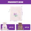 Set Of 12 Aromatics Lavenders Pouches In Cotton and Linen with Drawstrings Lavenders Bags for Home Fragrances