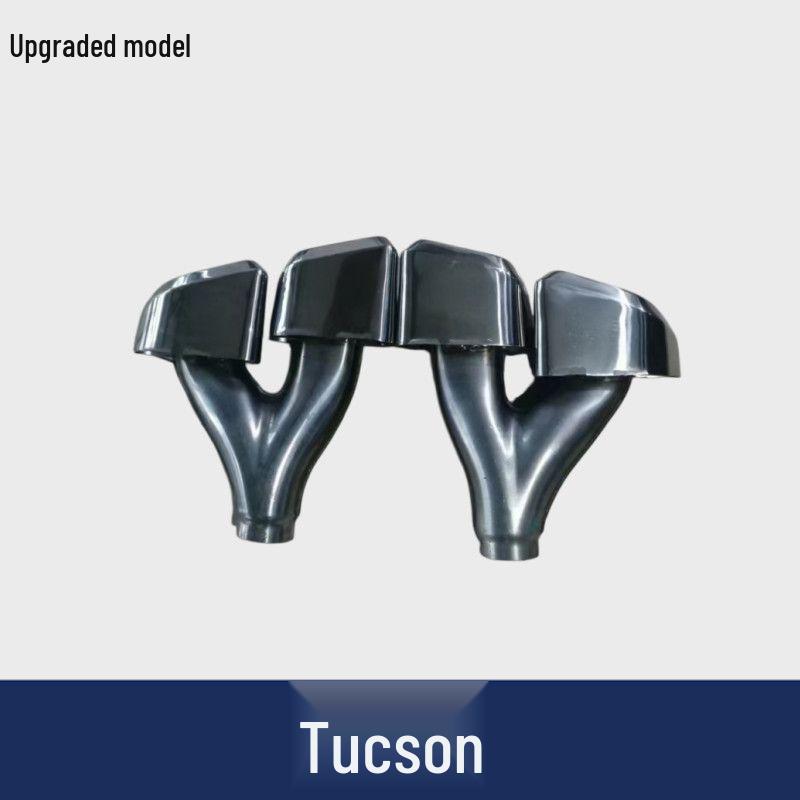 Stainless Steel Exhaust Tailpipe Cover for Hyundai Kia KX5, Sonata 9, Tucson