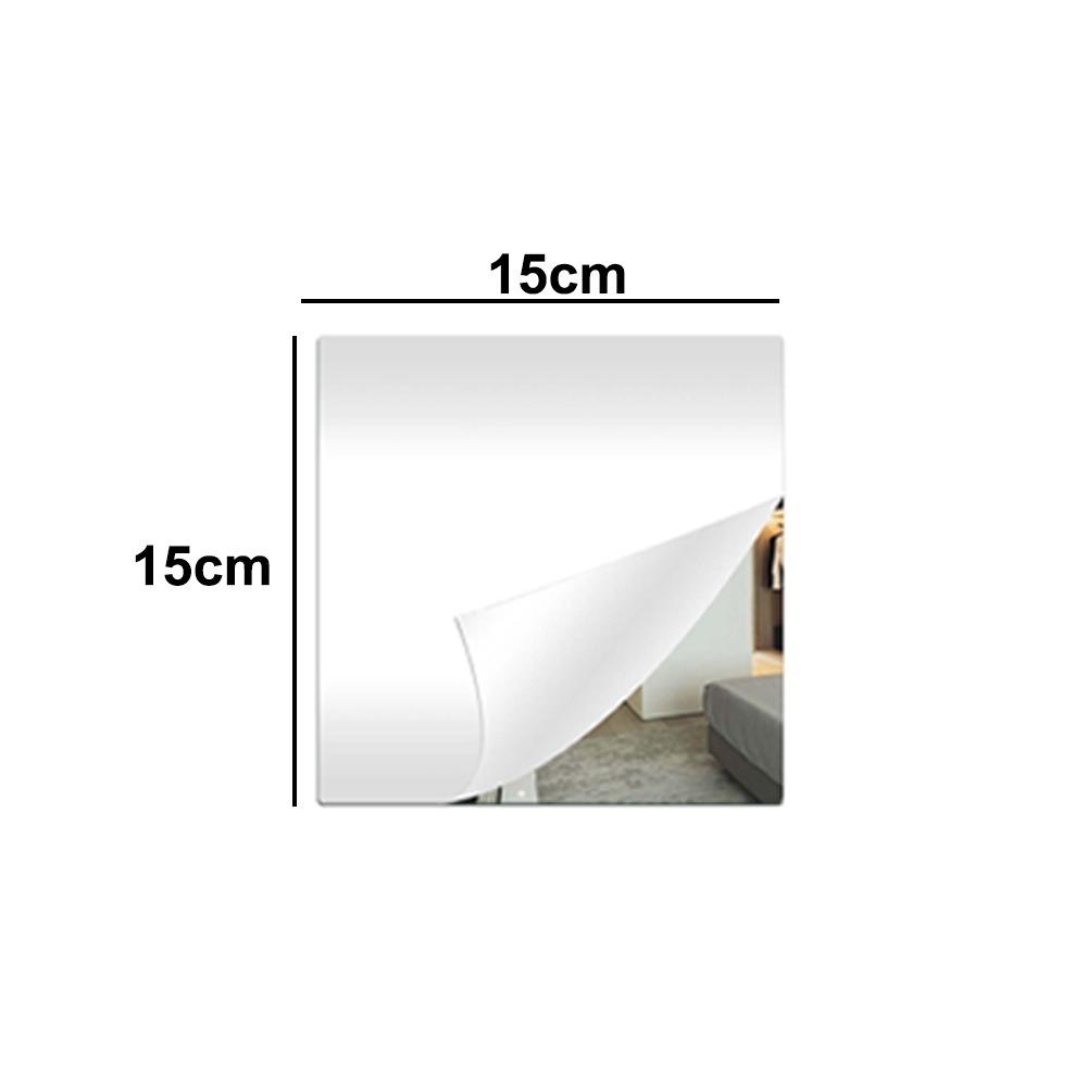 1pc Shatterproof Non Glass Mirror Stickers 1.6mm Thick Makeup Mirror Acrylic Mirror Sheet  Bathroom