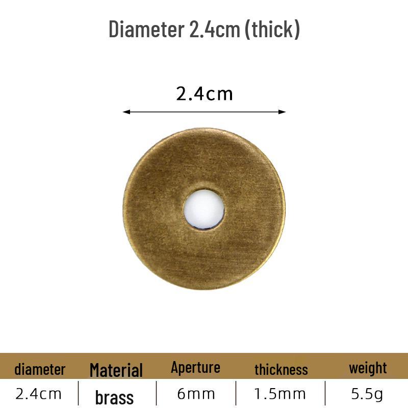 Vintage Brass Furniture Fittings: Antique Gasket, Flat Washer, Irregular Handle, and Base Plate Collection.