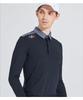 Jialegseu Men'S Standard Recovery Polo Long Sleeve T-Shirt Gnas1101M