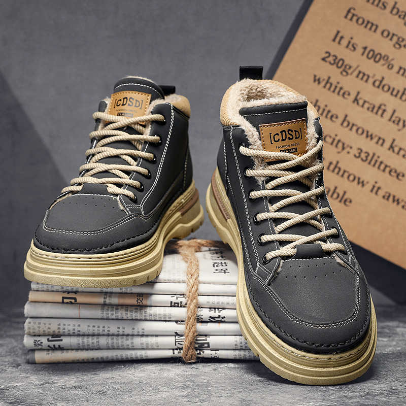 Fashion Hightop Round Foot Tenia For Men Oxford Red Dress Formal Shoes For Man Sneakers Sports Nice Festival Minimalist Outside