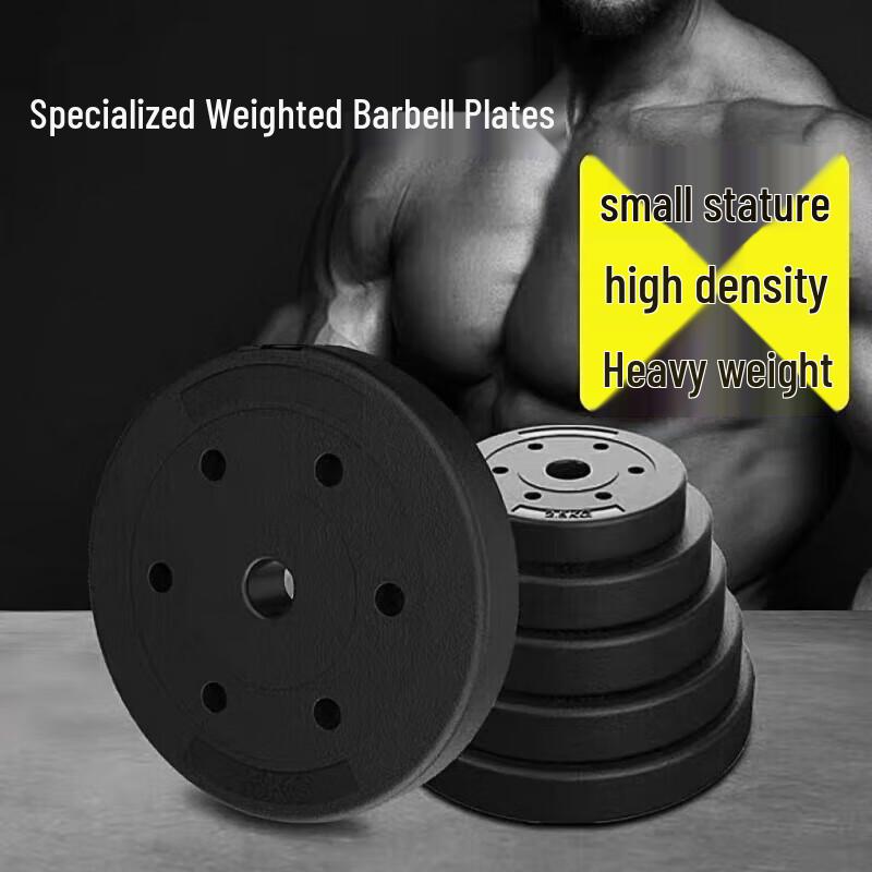 Zhongaoda Coated Small Hole Barbell Weight Plate Set (2 X 20kg)