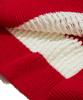 PENFIELD Striped Lace Collar Knit Red_Fs2Nt02F