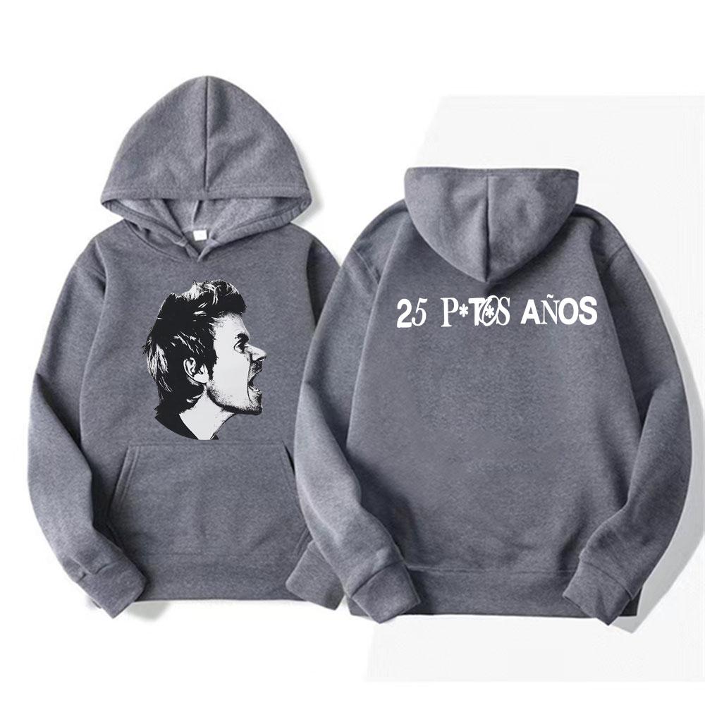 Album Pullovers Men Women Vintage High Street Hip Hop Hoodies Casual Fleece Bodywarmer Sweatshirts