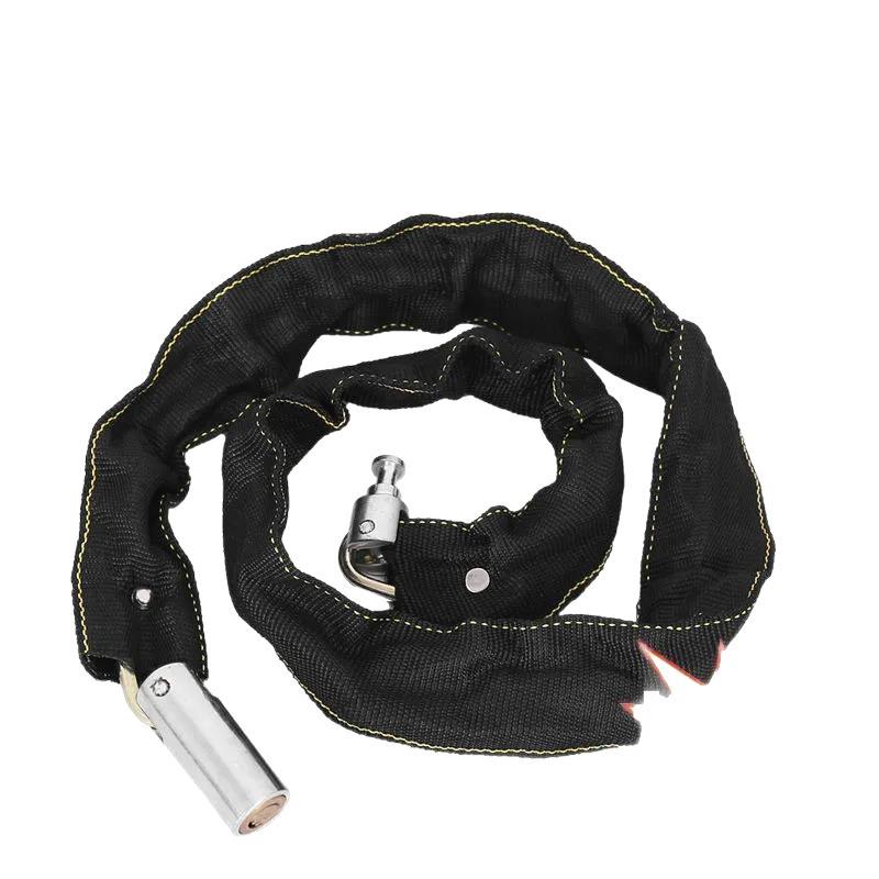 Anti-Theft Bicycle & Motorcycle Chain Lock for Mountain Bikes, Scooters, and Battery Cars.