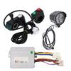 36V 500W Bike Controller Thumb Throttle Set Multi Protection Sensitive Control Brushed Controller with Thumb Throttle