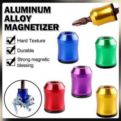 Magnetická slitina hliníku Pro Magnetizér kroužků Pro bity šroubováků 6,35 mm Pro zesílení magnetismu a pomoc při držení šroubů V Pro elektrické šroubováky