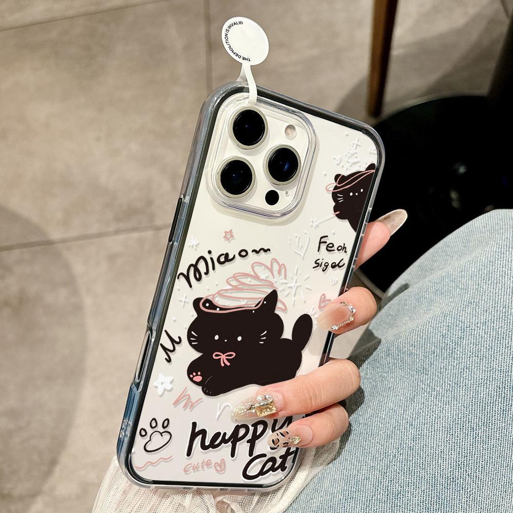 Malovaný kryt na telefon pro iPhone 17 11 12 13 14 15 16 iPhone 17 12 13 14 15 16 Pro 17 12 13 14 15 16 Pro Max  Vysoce kvalitní malovaný zvířecí roztomilý kryt na telefon