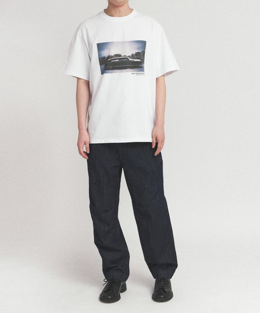 Iseuteulogeu Vintage Photo Piece T-Shirt_White