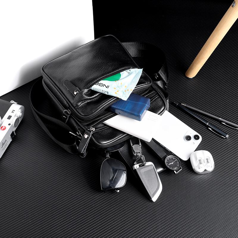 Men's Crossbody Bag Commuter Shoulder Bag