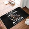 Tappetino Carino Chihuahua Zerbino Antiscivolo Mamma Cane Bagno Cucina Toilette Tappeto 40*60cm