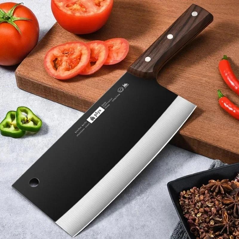 Stainless steel kitchen knife household knife set Kitchen meat slicer chopping knife Chopping knife Chopping knife set knife