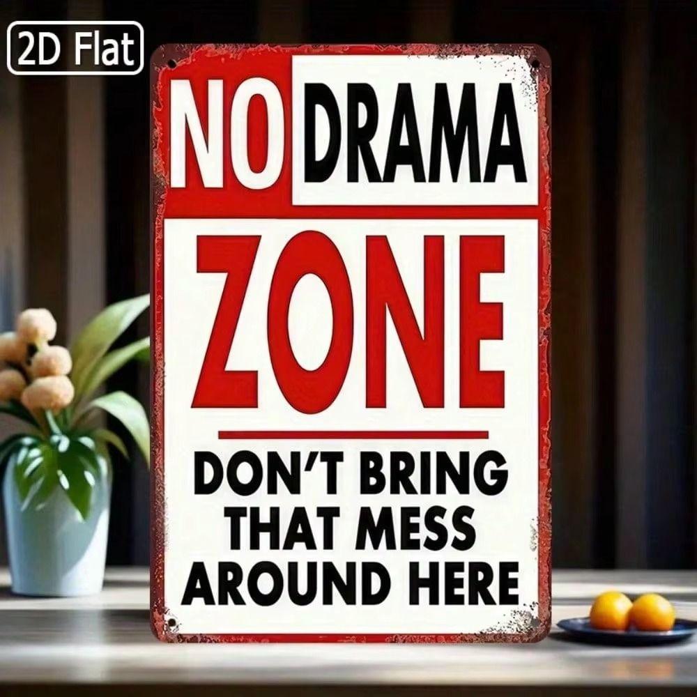 Retro Tin Sign Metal Wall Decor 20x30cm