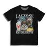 New Funny Cat Meme Graphic T Shirts For Men Fashion Summer Streetwear Printed Tshirtirt