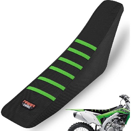 Motorcycle Universal Seat Cover Non-Slip Rubber Striped Gripper Soft Sewing For CRF WR WRF RMZ YZF SXF EXC EXC XC SX CR KLX Dirt Pit Bike Motocross