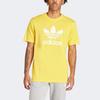 Adidas Adicolor Trefoil Tee Bold Gold Men Streetwear IR7977