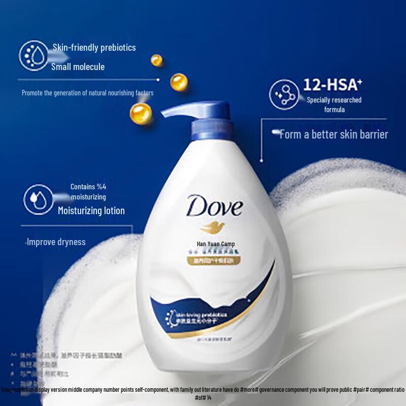 Dove Deeply Nourishing Body Wash 1000ml
