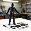 Set di Figure Militari con Soldati di Polizia Articolati e Armi per Collezionisti