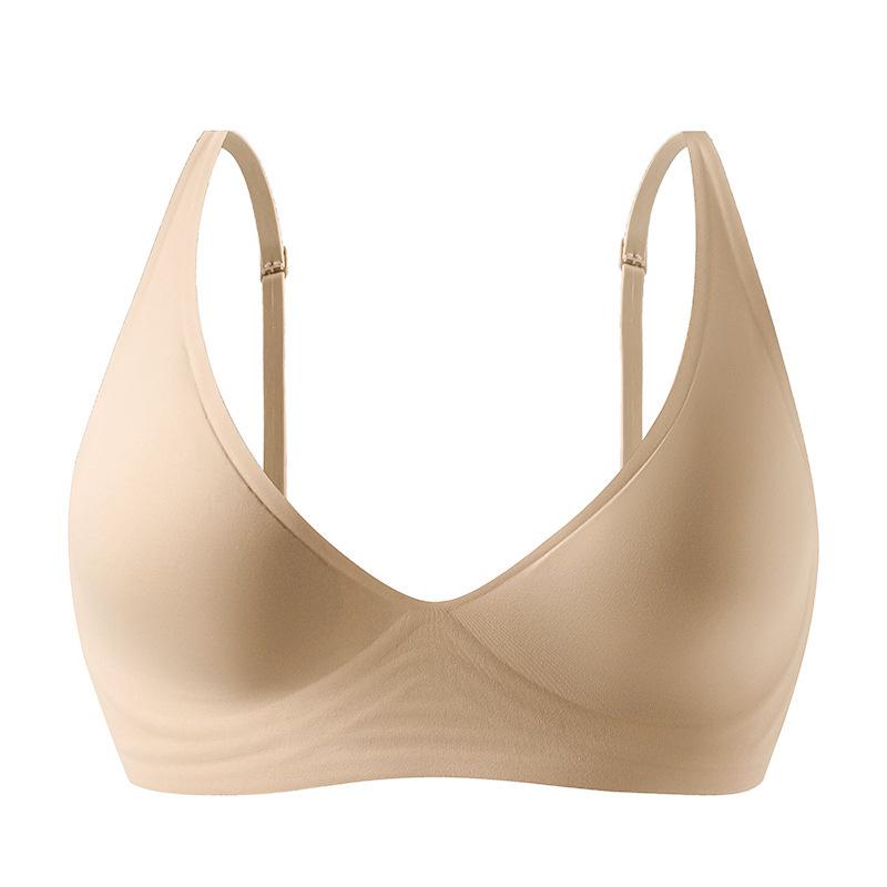 Women Seamless Push Up No Wire Comfortable Bra