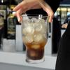 Large Capacity Transparent Wide-mouth Glass Iced Americano Coffee Cup Summer Juice Cold Drink Cup Beer Glass