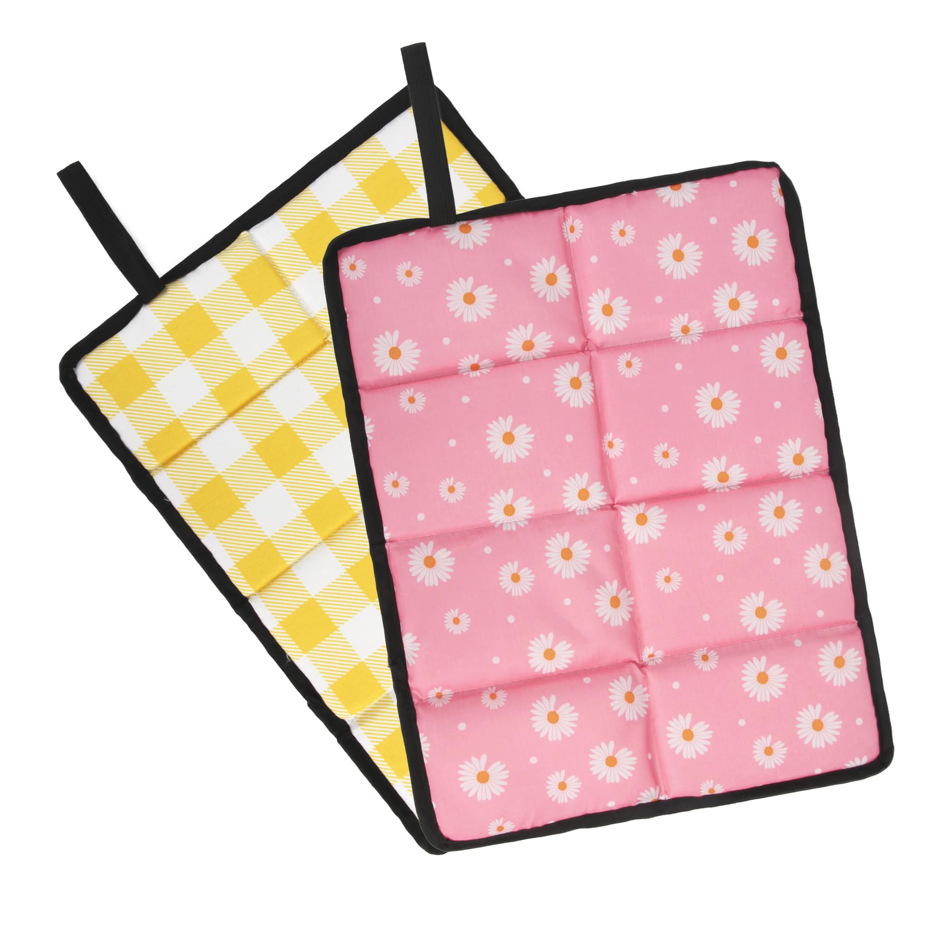 

VicBre Набор чехлов на сиденья для улицы из 2 штук Складная подушка Легкий коврик для кемпинга Компактный Водонепроницаемый лист для отдыха Портативный Складывается в восемь раз (Цветочный