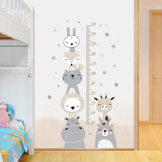 Nálepka s výškou Silná přilnavost Odnímatelná Samolepící Vodotěsné Beze zbytku Kreslený Dětský Výška