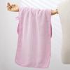 Thick Adults Coral Fleece Towel With Fast Absorption For Bathroom And Hotel